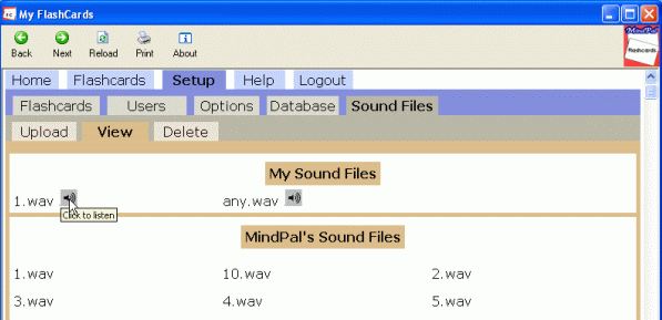 view sound file details